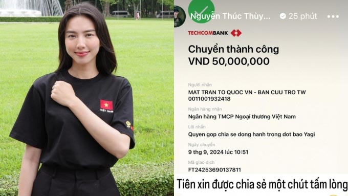 Nghệ sĩ Việt chung tay ủng hộ đồng bào vùng lũ phía Bắc