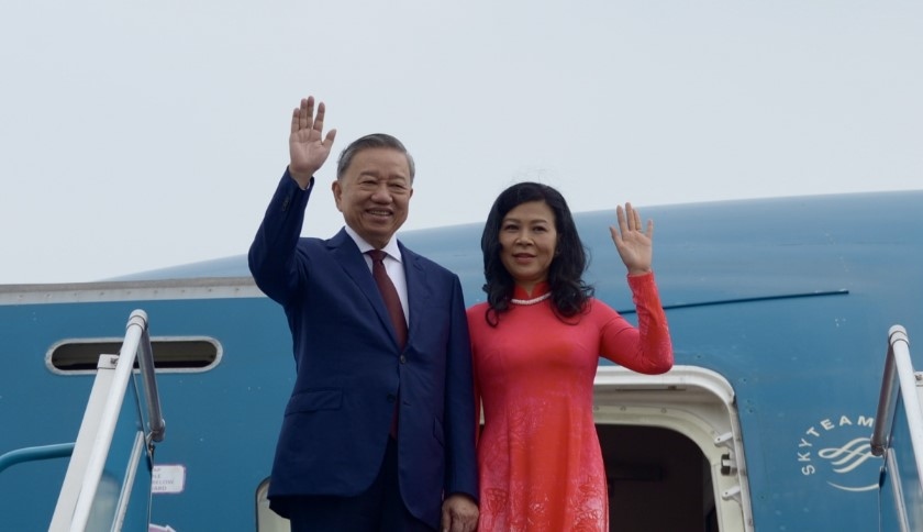 party and state leader departs hanoi for unga 79, state visit to cuba picture 1