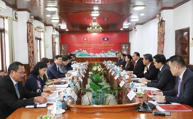 vietnam, lao party central committees organisation commissions enhance cooperative ties picture 1