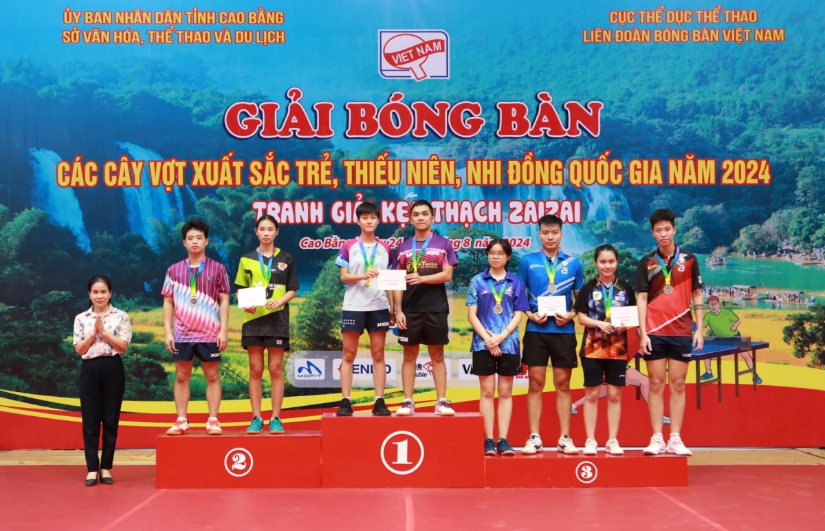 cand - t t ap dao o giai bong ban tre quoc gia 2024 hinh anh 1