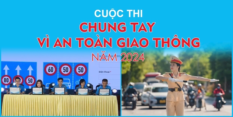 phat dong cuoc thi chung tay vi an toan giao thong nam 2024 hinh anh 1