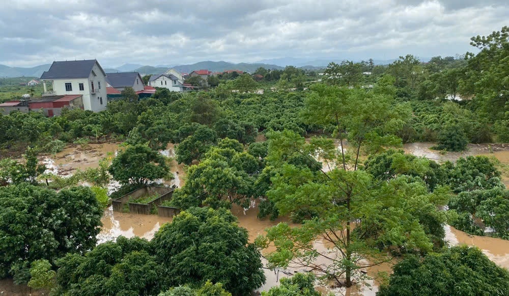 lu dang cao, nhieu huyen mien nui o bac giang bi ngap cuc bo hinh anh 4