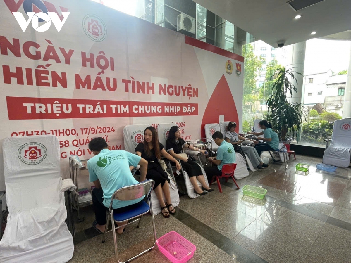 vov holds blood donation drive picture 1