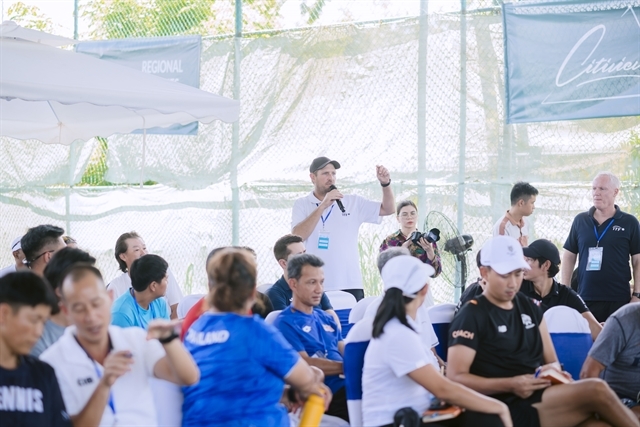 experts share experience of tennis training in vietnam s itf conference picture 1