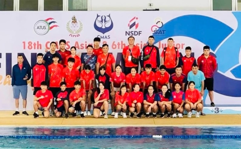 vietnamese finswimmers vie for world medals in thailand picture 1