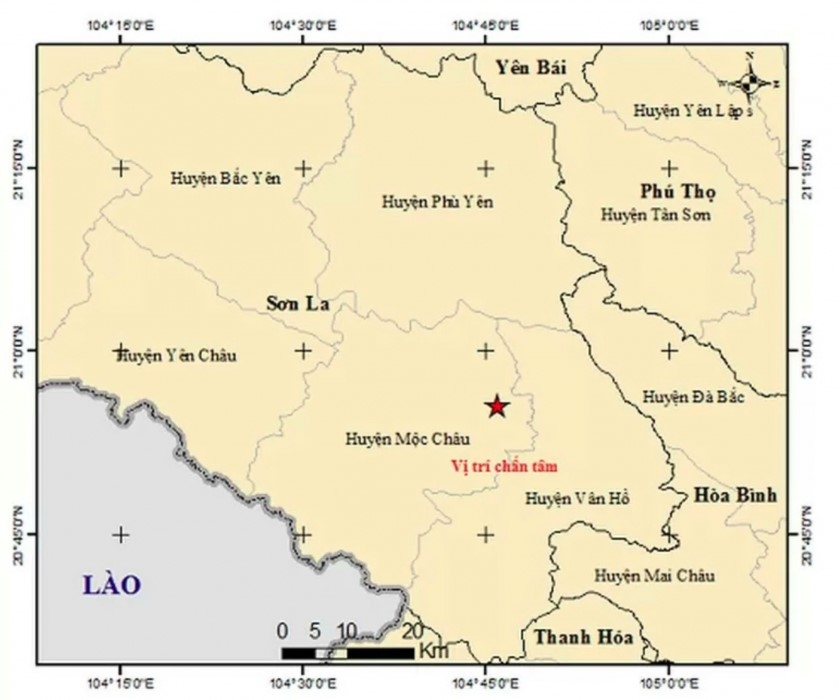 earthquake shakes northern locality of vietnam picture 1