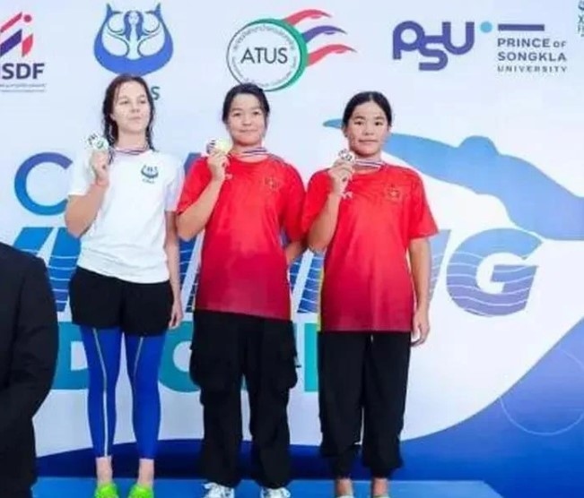 vietnam shines at thailand finswimming world cup picture 1