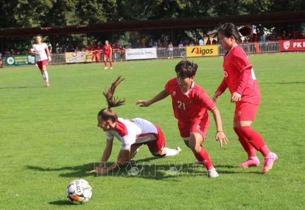 vietnam win 6-0 over czech republic s fk pardubice in friendly match picture 1