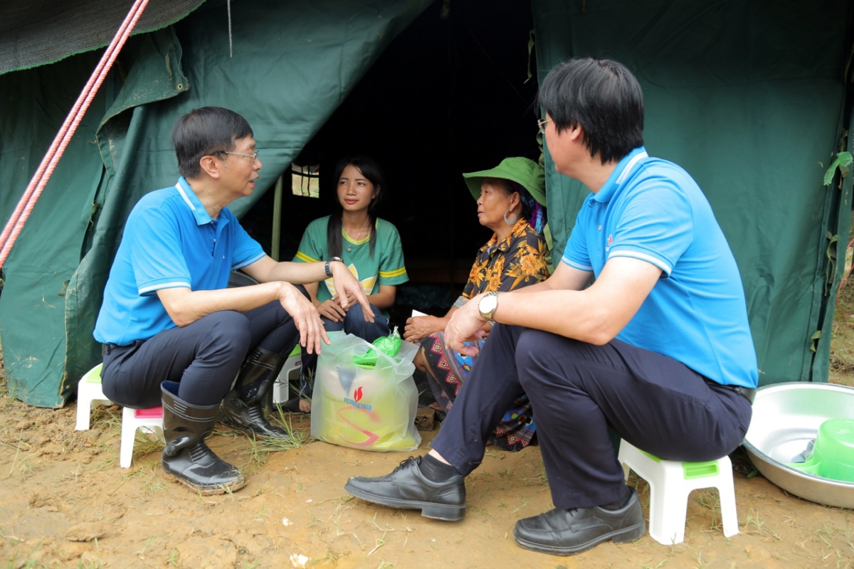 petrovietnam khoi cong tai thiet toan bo khu dan cu thon kho vang hinh anh 3