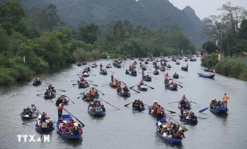 huong pagoda complex recognised as city-level tourist destination picture 1