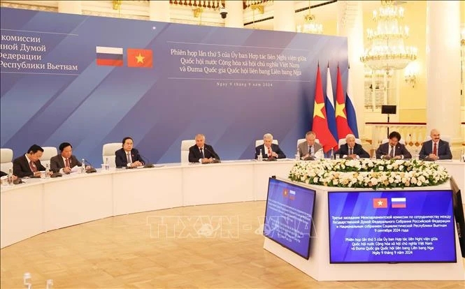 Vietnam - Russia Inter-Parliamentary Cooperation Committee holds third session