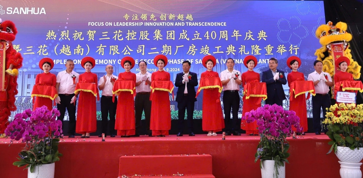 china s sanhua inaugurates us 60 million factory in hai phong picture 1