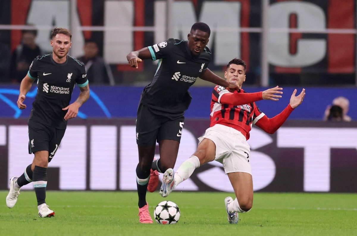 Trực tiếp AC Milan vs Liverpool: Khởi tranh Cúp C1 châu Âu 2024/2025