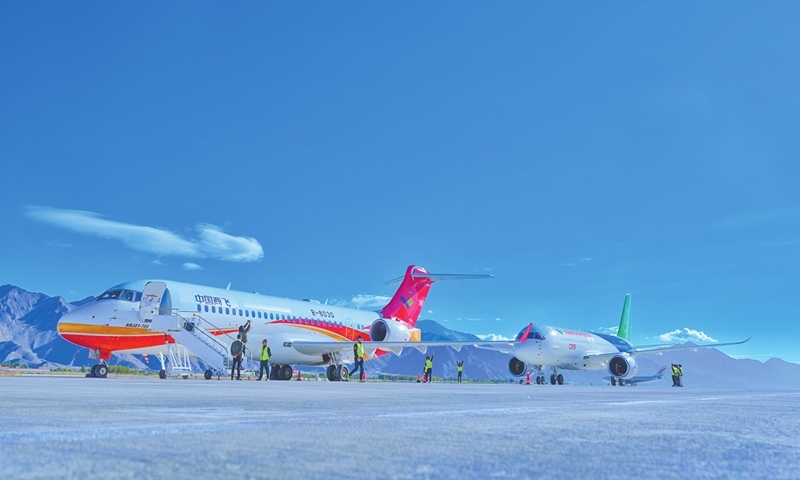 Trung Quốc thử nghiệm bay ở địa hình siêu cao cho máy bay tự phát triển C919