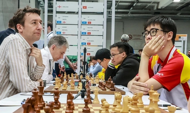 Vietnam hold England to draw at Chess Olympiad 2024