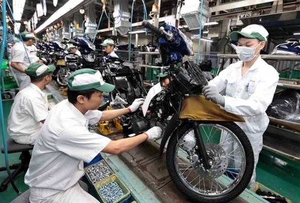 over 280,000 motorbikes manufactured in vietnam in august picture 1