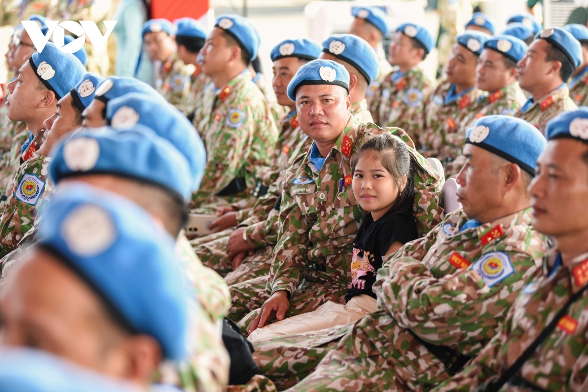 send-off ceremony for 247 vietnamese officers to un peacekeeping missions picture 7