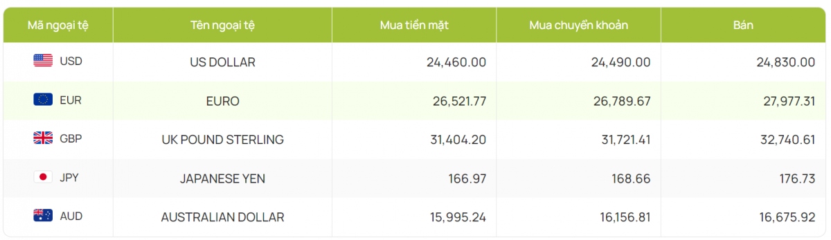 ty gia usd hom nay 11 9 ty gia trung tam di len dat 24.212 dong usd hinh anh 4