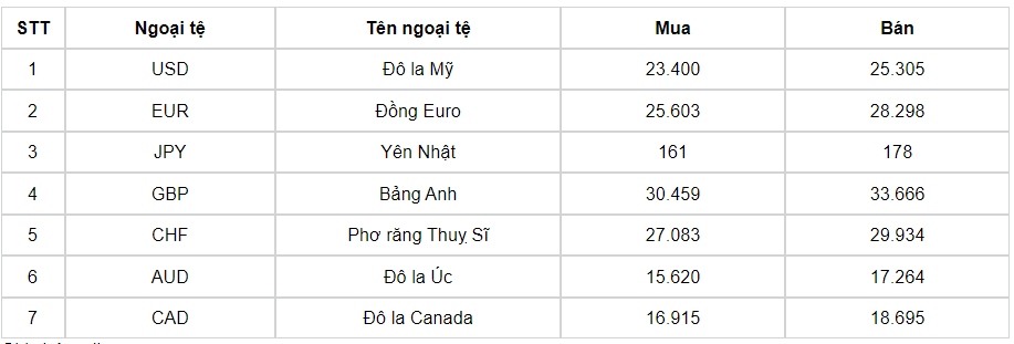 ty gia usd hom nay 21 9 gia ban usd nghi cuoi tuan o 24.867 dong usd hinh anh 1