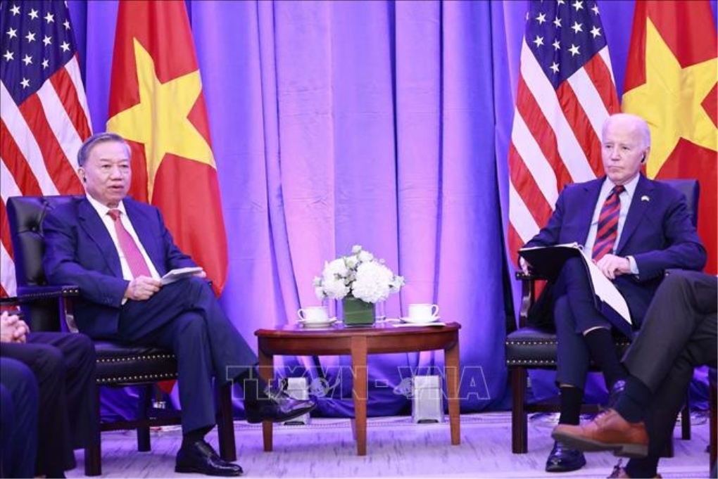 tong bi thu, chu tich nuoc to lam gap tong thong hoa ky joe biden hinh anh 1