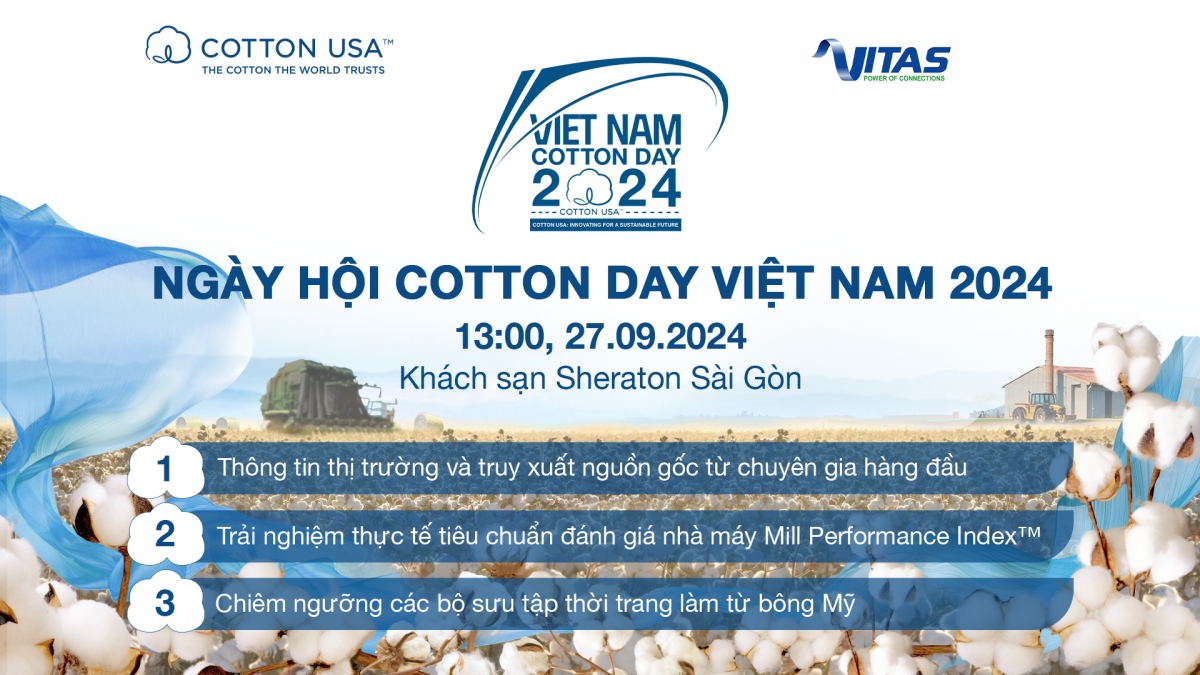 cotton day vietnam 2024 to get underway in ho chi minh city picture 1