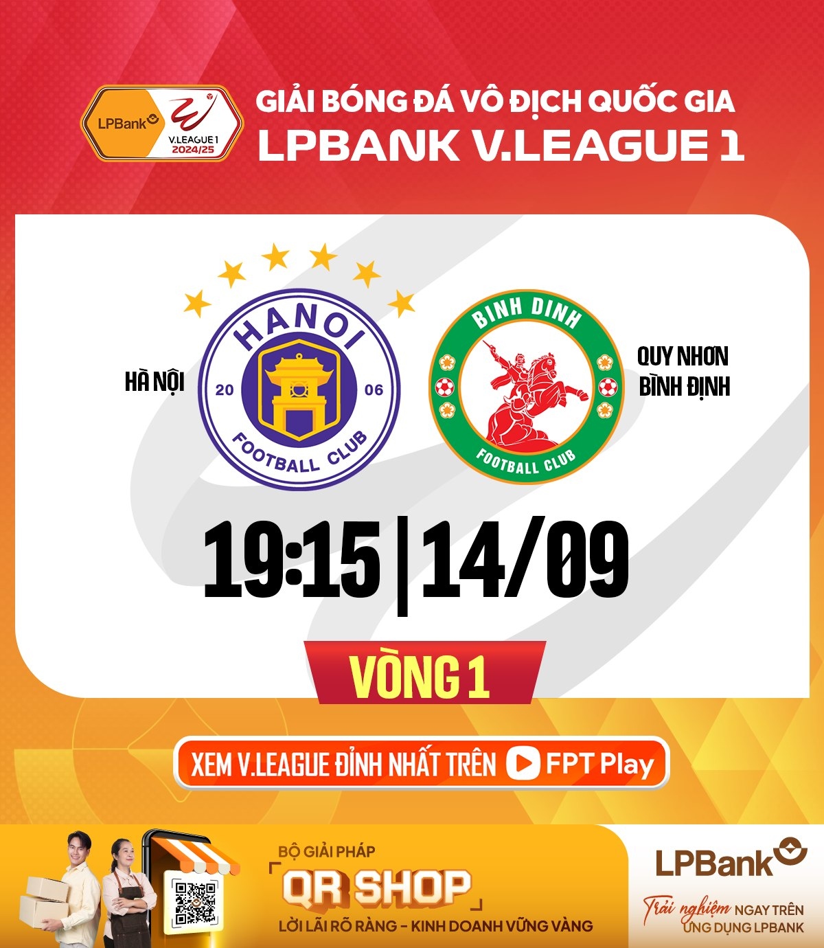 truc tiep ha noi fc - binh Dinh van quyet toa sang hinh anh 1