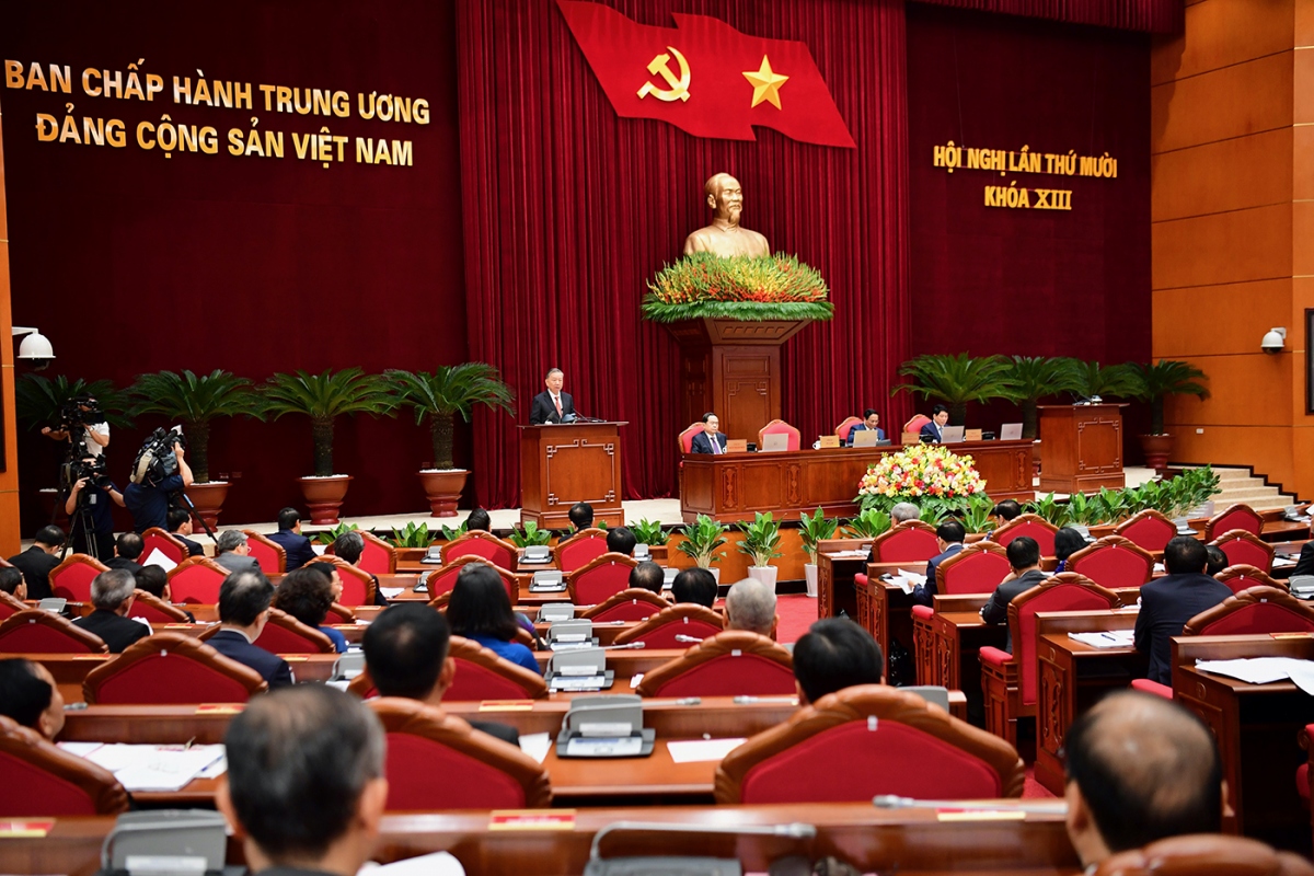 Khai mạc Hội nghị lần thứ 10 Ban chấp hành Trung ương Đảng khóa XIII