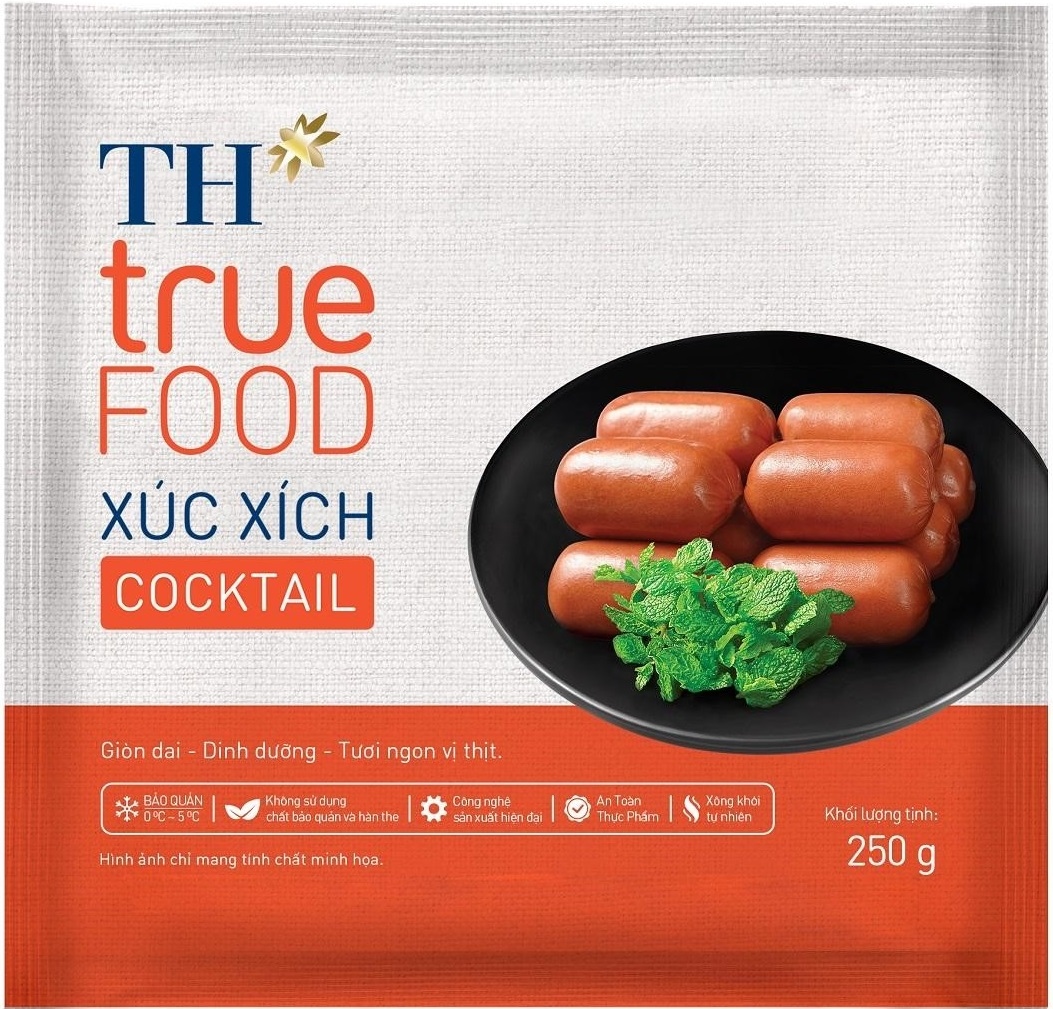 bung no huong vi tu hai san pham xuc xich doc dao cua th true food hinh anh 2