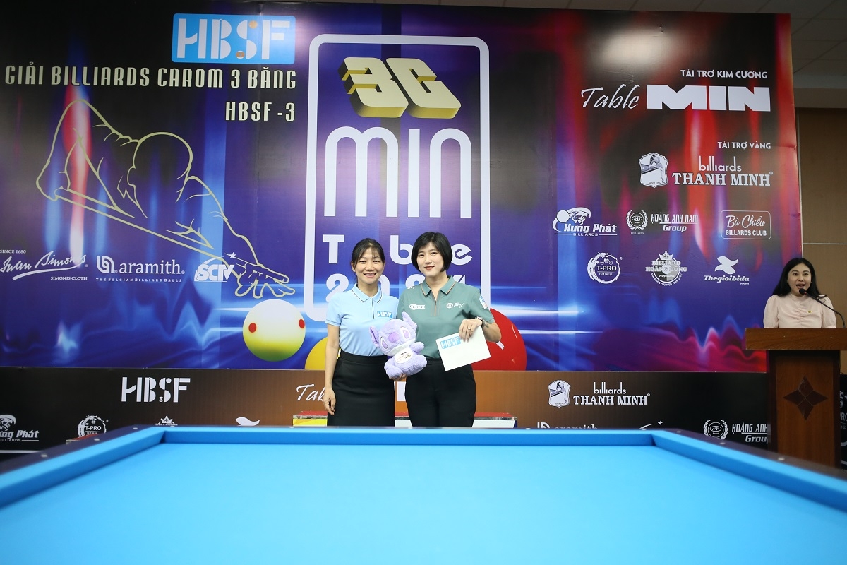 thanh lực, yến sinh vô địch giải billiards carom 3 băng hbsf tour 3 2024 hình ảnh 12 thanh luc, yen sinh vo dich giai billiards carom 3 bang hbsf tour 3 2024 hinh anh 12