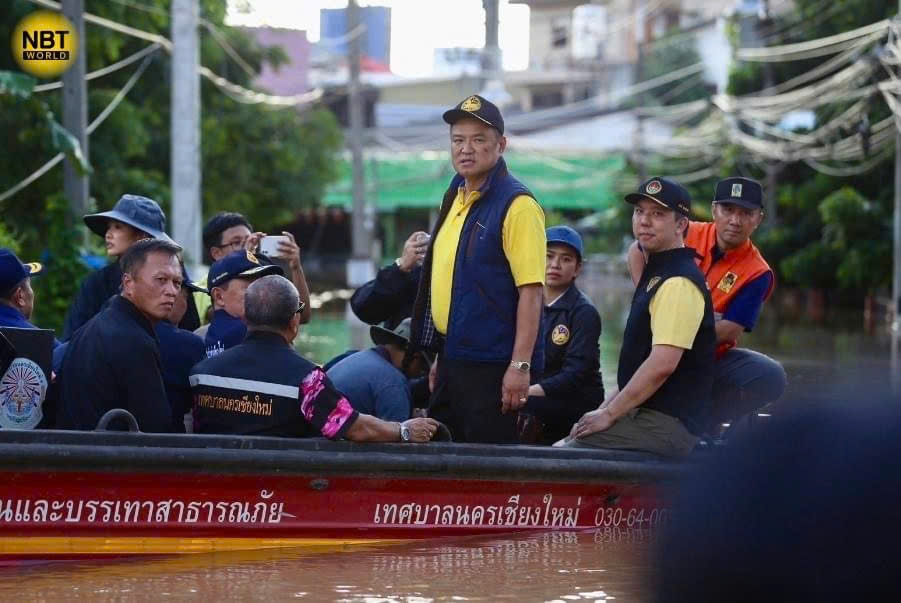 lu lut dien bien nghiem trong o chiang mai va nhieu tinh, thanh thai lan hinh anh 1