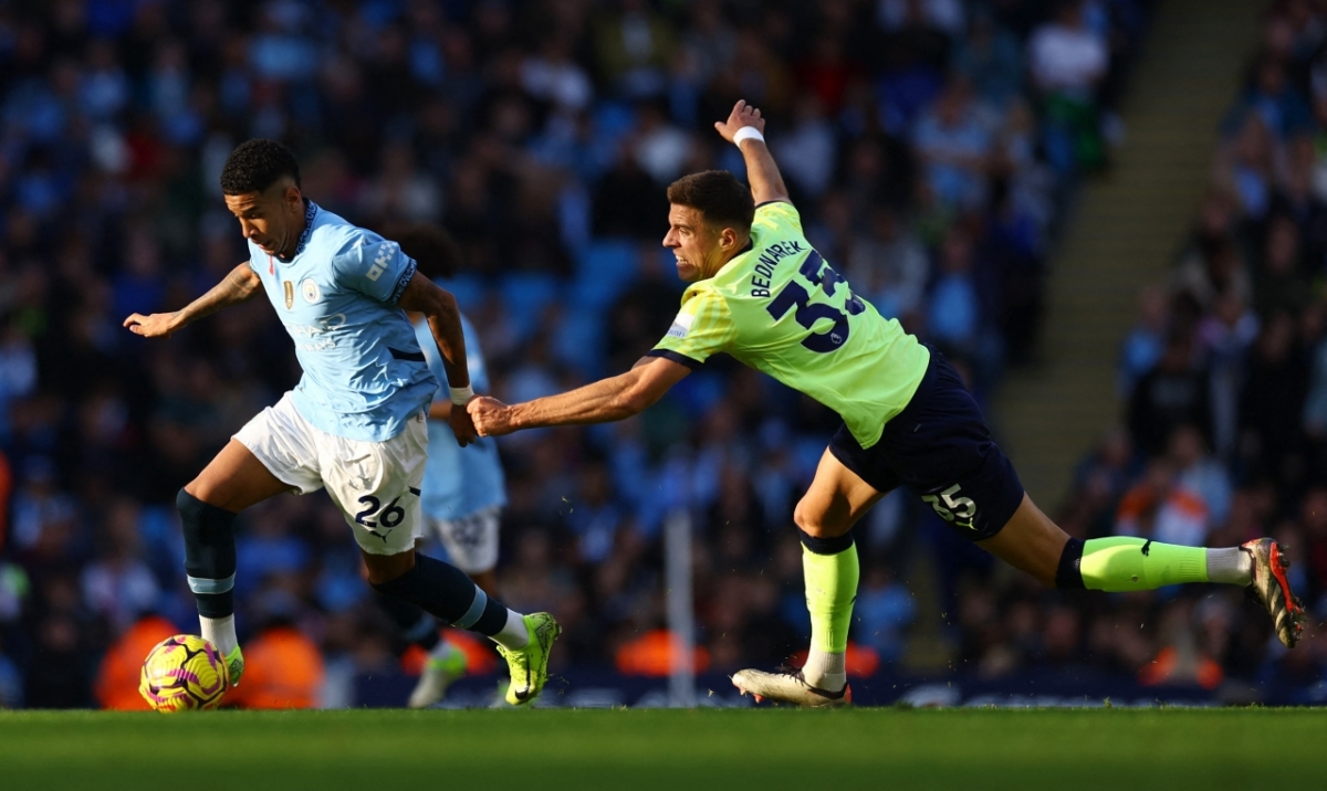 haaland thong nong , man city da bai southampton de tro lai ngoi dau ngoai hang anh hinh anh 25