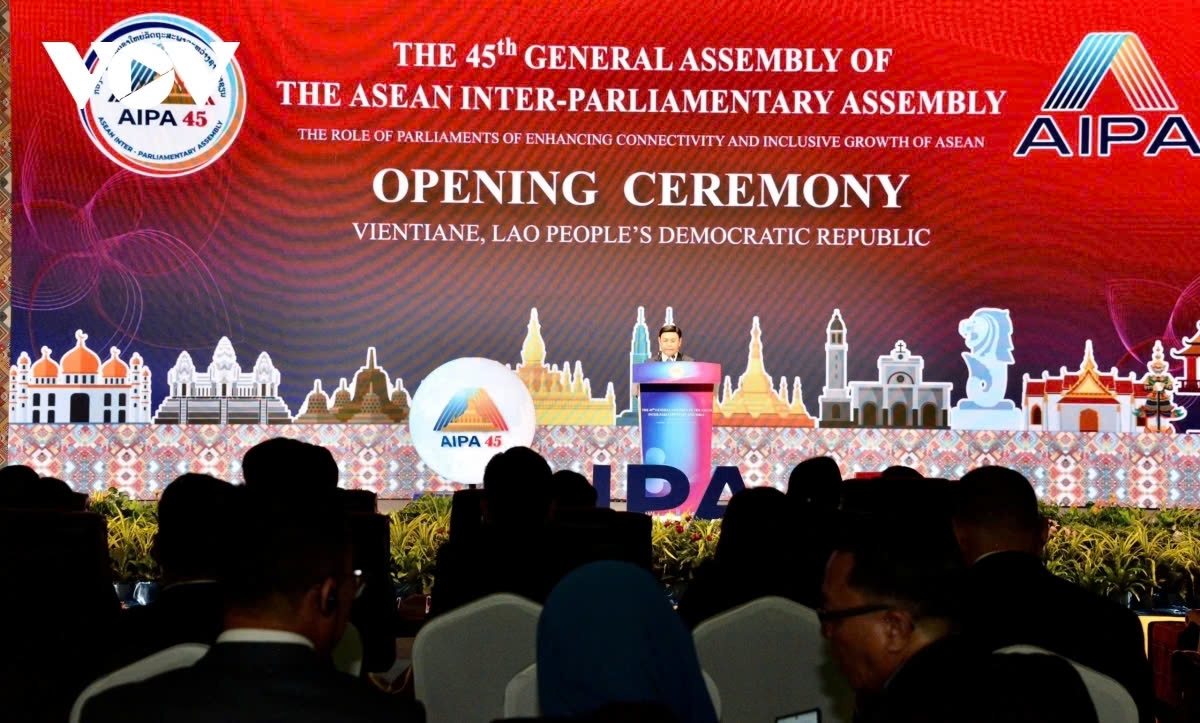 aipa-45 general assembly opens in vientiane, laos picture 1