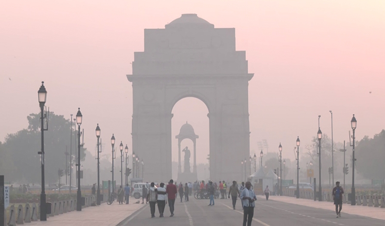 chất lượng không khí thủ đô new delhi của Ấn Độ giảm xuống mức rất xấu hình ảnh 1 chat luong khong khi thu do new delhi cua An Do giam xuong muc rat xau hinh anh 1