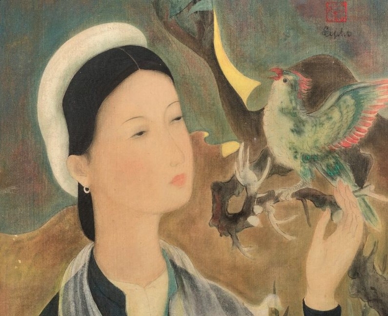 Paintings by renowned Vietnamese artists auctioned at high prices in France