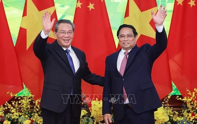 Vietnam, China issue joint statement