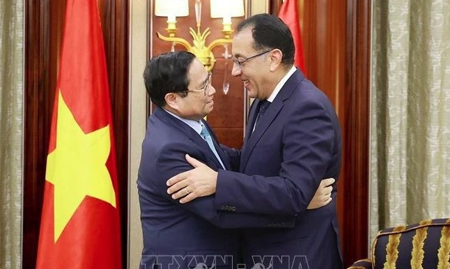 PM Pham Minh Chinh meets with Egyptian Prime Minister