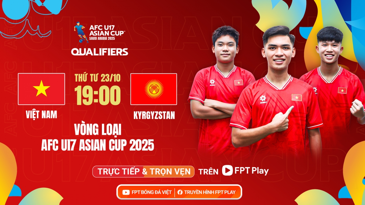 xem truc tiep u17 viet nam vs u17 kyrgyzstan o dau hinh anh 1