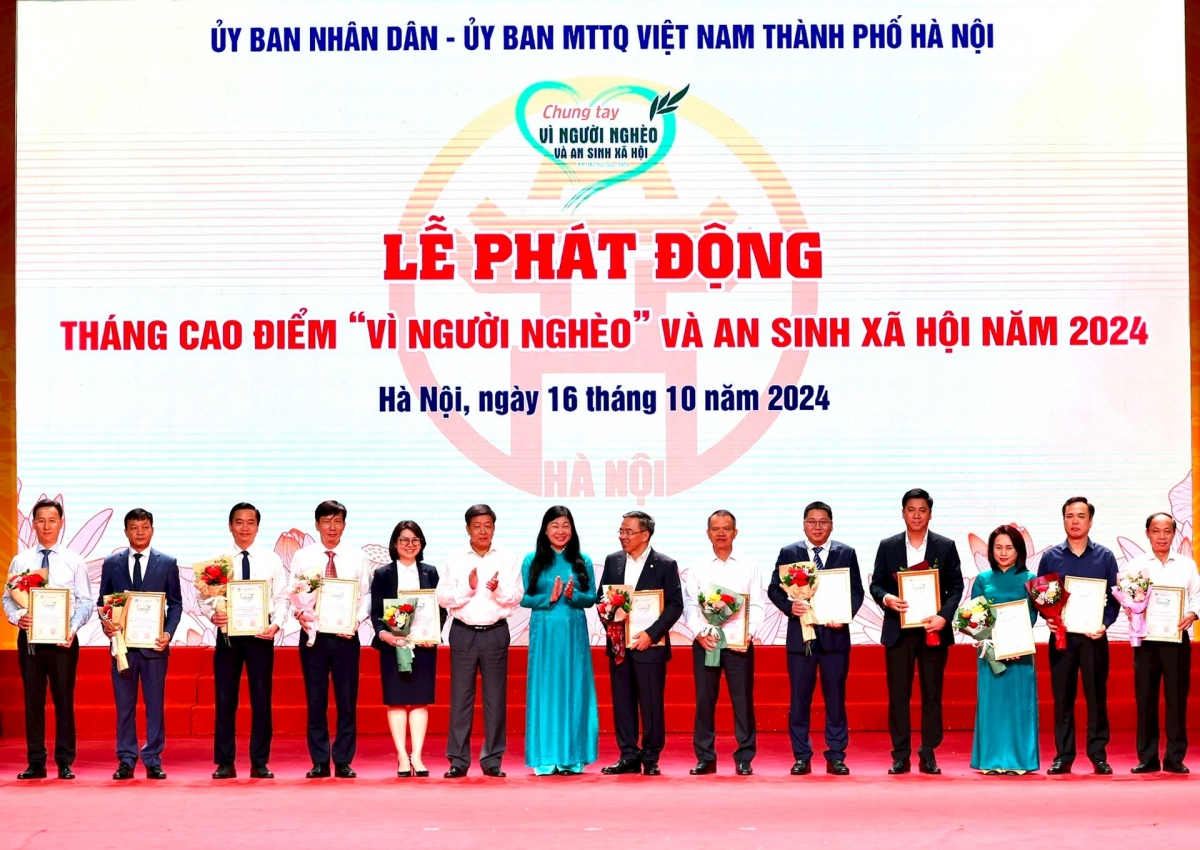 sunshine homes dong gop 5 ty dong, chung tay cung quy vi nguoi ngheo tp ha noi hinh anh 1