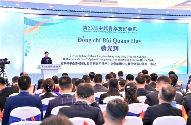 vietnam, china hold 23rd youth friendship meeting picture 1