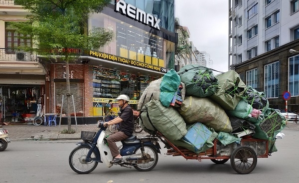 Điểm mù từ xe chở hàng cồng kềnh