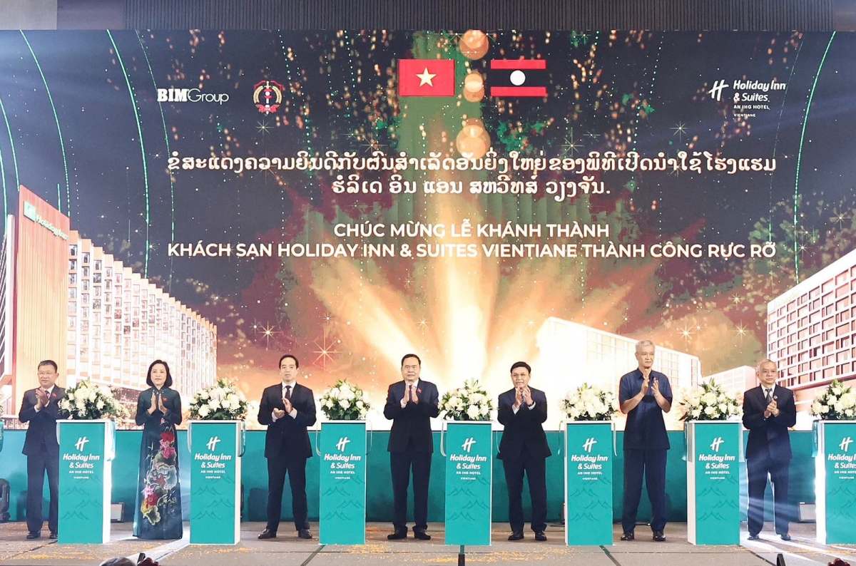 BIM Group khánh thành khách sạn thương hiệu quốc tế thứ 2 tại Viêng Chăn - Lào