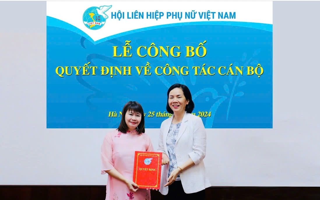 Tổng biên tập Báo PNVN được điều động, bổ nhiệm giữ chức Trưởng ban Hỗ trợ phụ nữ phát triển kinh tế