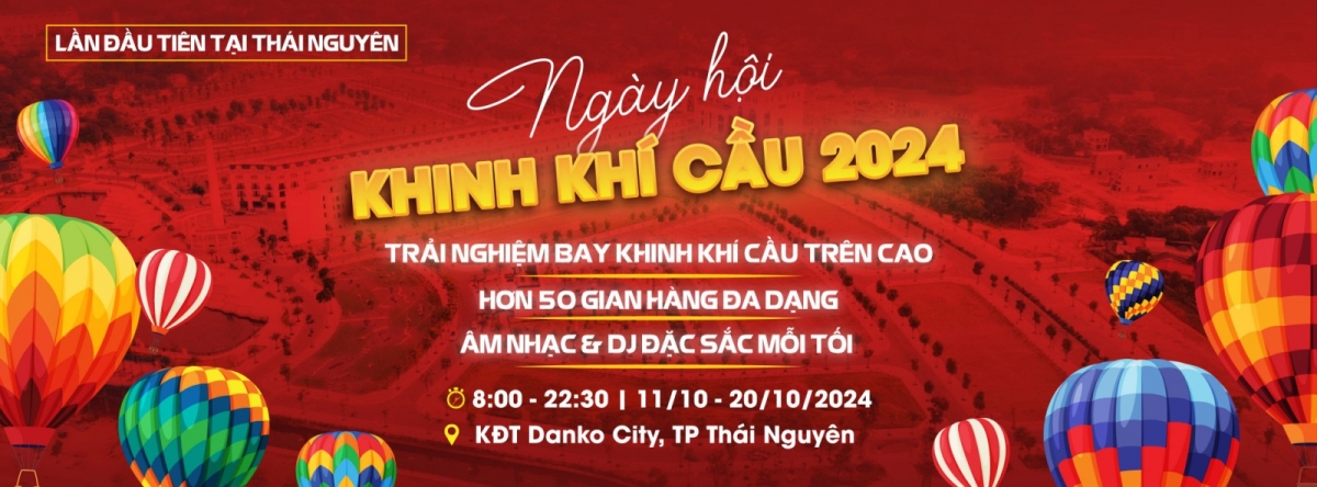 ngay hoi khinh khi cau lon nhat thai nguyen 2024 se dien ra tai kDt danko city hinh anh 1