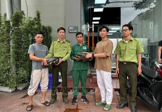 cuc phuong national park receives rare, endangered animals picture 1