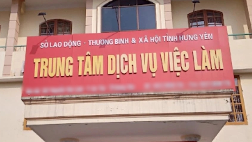 khoi to lanh dao trung tam dich vu viec lam tinh hung yen hinh anh 1