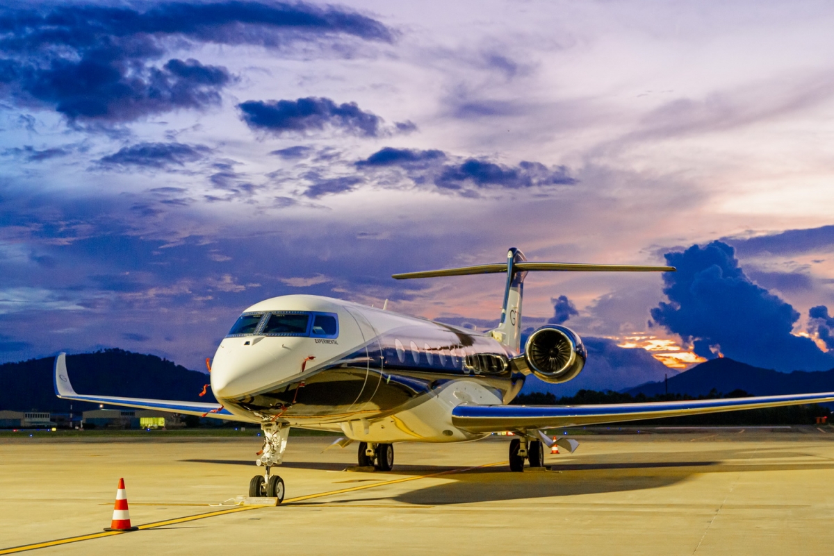 Loạt tàu bay siêu sang Gulfstream dành cho tỷ phú thế giới đáp xuống sân bay Đà Nẵng