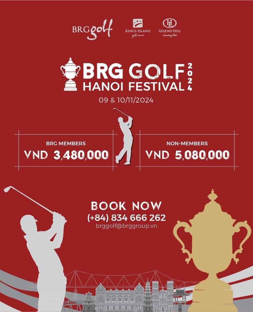 brg golf hanoi festival to be held at two international-class golf courses picture 1