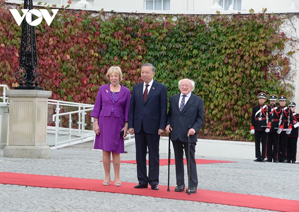 irish president s speech at state dinner in honour of top vietnamese leader picture 1