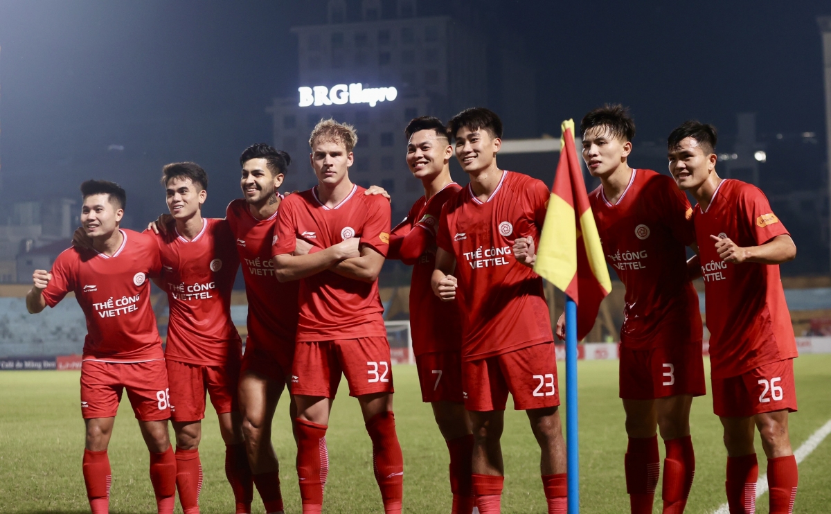 Kết quả vòng 5 V-League 2024/2025: Thể Công Viettel hạ gục Bình Dương