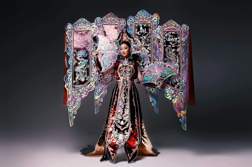 vietnam voted among top 20 best national costumes at miss grand international picture 1